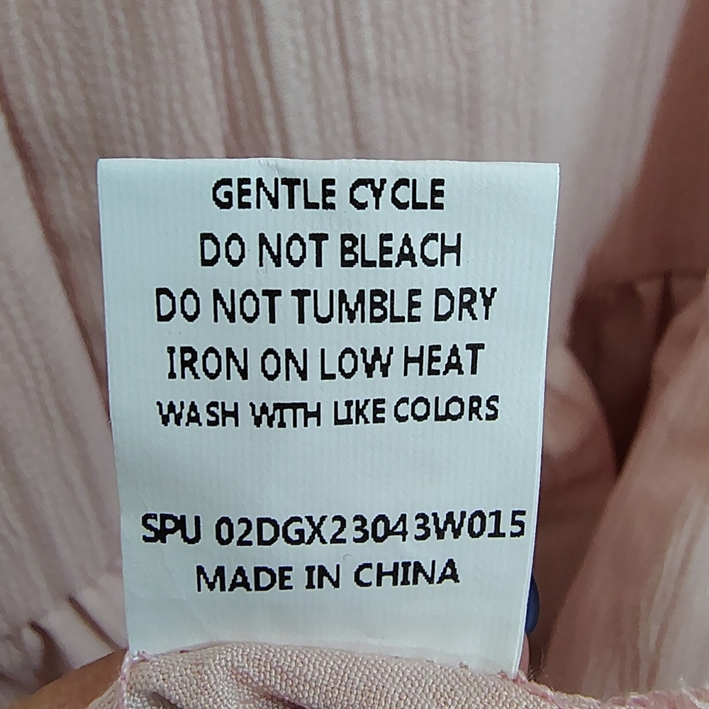 BloomChic Pale Pink High Low Midi Dress 18-20 NWT Sleeveless Button Front - Picture 10 of 12